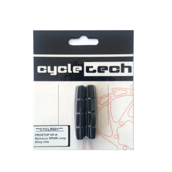 Shimano Ultegra/105/Dura Ace Bremsbeläge Cyclotech Prostop HP-A (Alloy) Silver